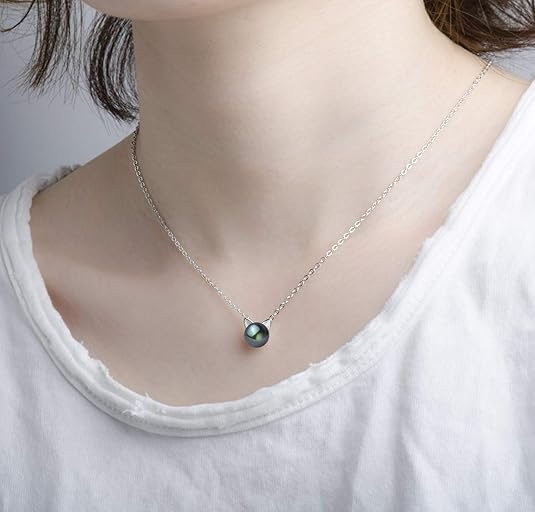 Cute Cat Pearl Pendant Necklace